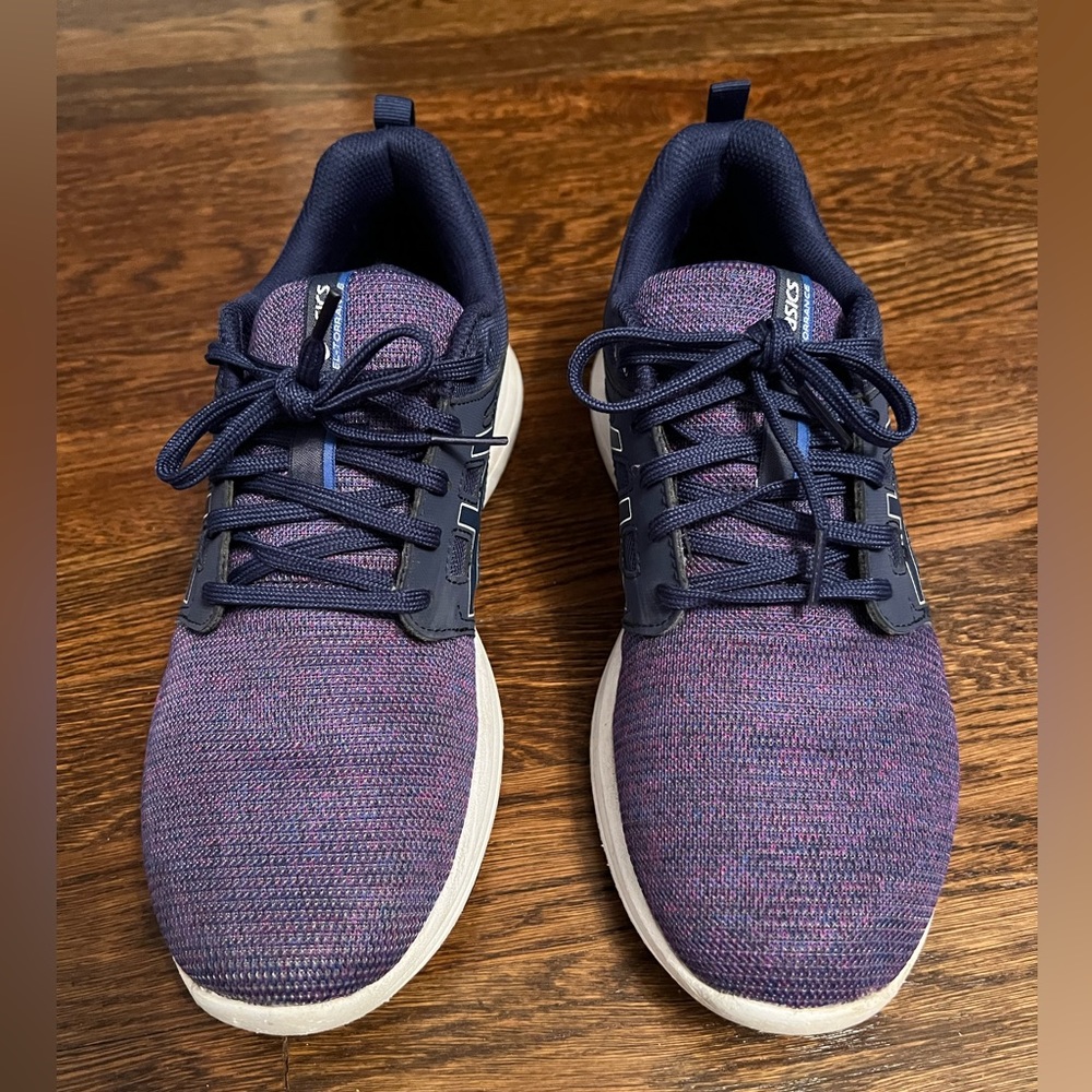 💜SOLD💜 Dark Purple Women ASICS Sneakers. Size 9. Excellent Condition!